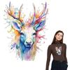 Thermo Transfer Colorful Goat Heat Transfer Diy New Garment Accessory Washable Fabric Patches Diy Craft Supplies