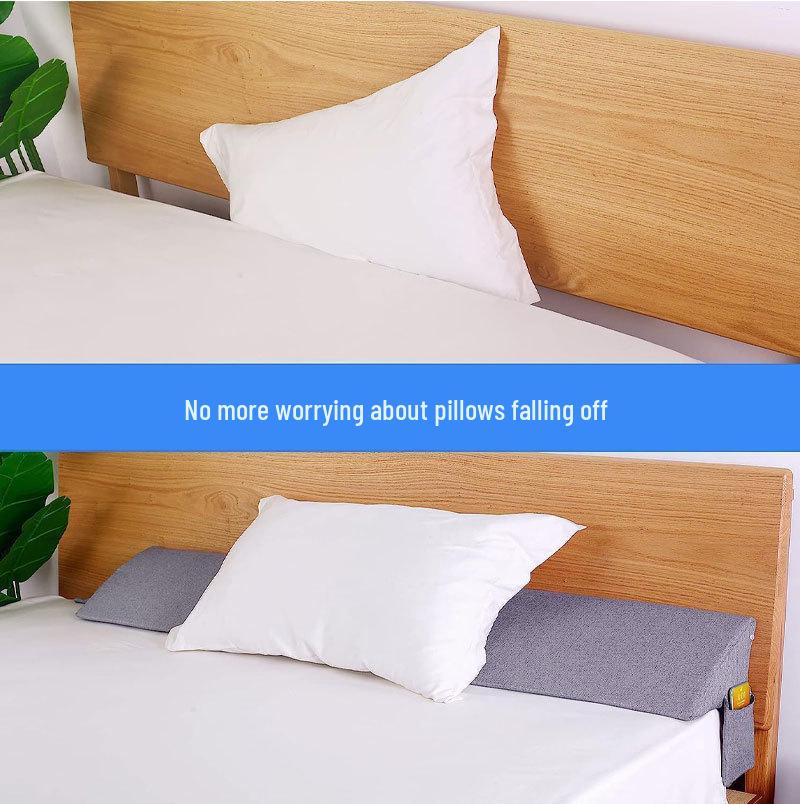 Съемная и моющаяся треугольная клиновидная подушка: Поясничная поддержка и прикроватная спинка для чтения