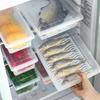 Контейнер для хранения мяса в холодильнике и морозильнике с крышкой - Запахоустойчивый, Разделенный органайзер для сохранения свежести