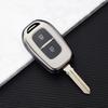 2 Buttons Gun Grey TPU Car Key Cover Case Shell Fob Holder for Renault Kwid Traffic Symbol for Dacia Sandero Logan Duster 2016 2017 2018