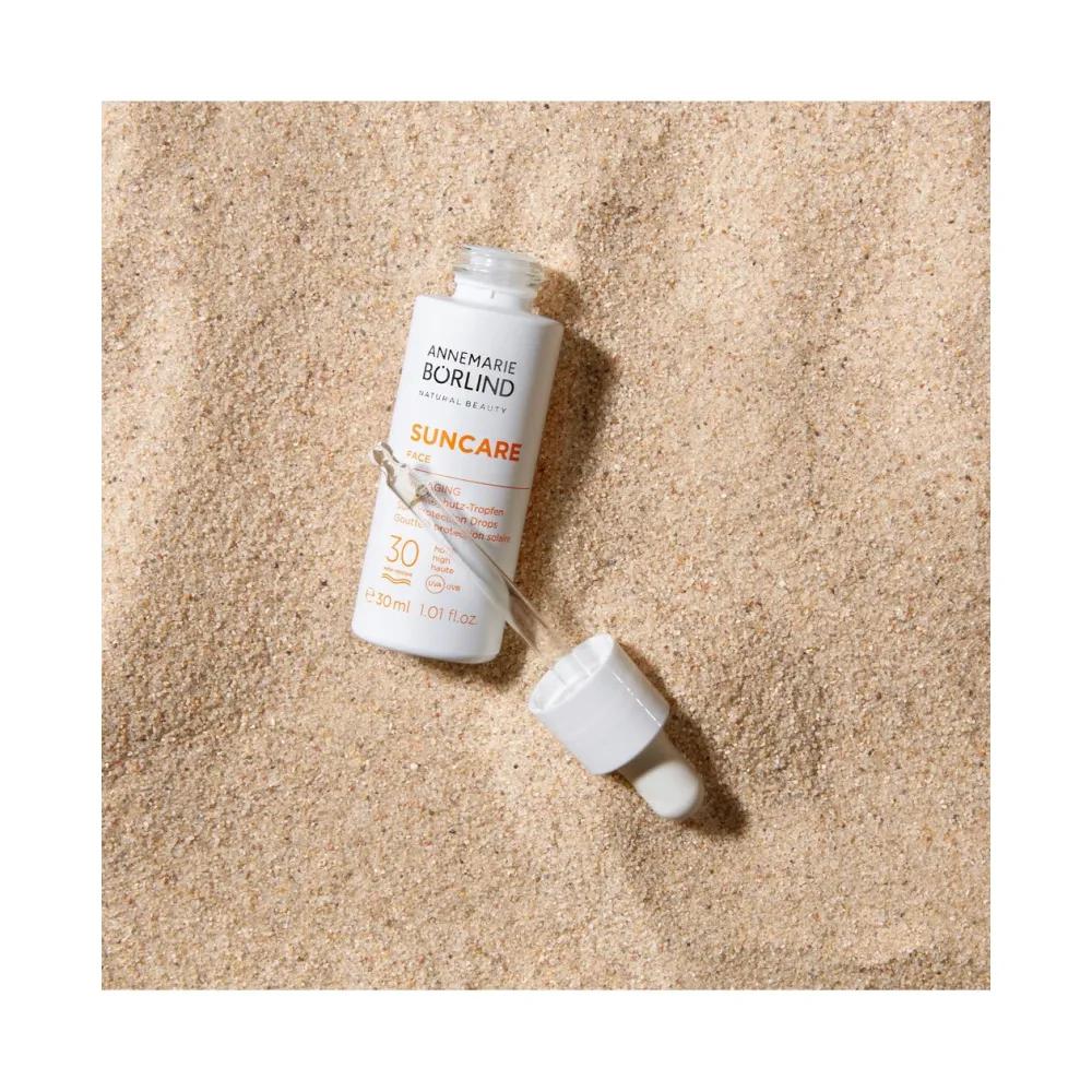 Солнцезащитные капли для лица Annemarie Börins Sun Care Face Anti-Aging Sun Drops SPF30, 3 мл