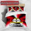 3pcs Duvet Cover Set (1*Duvet Cover + 2*Pillowcase, Without Core), Custom Name Bayer 04 Leverkusen Pattern Bedding Set, Home Bedroom Decor Gift