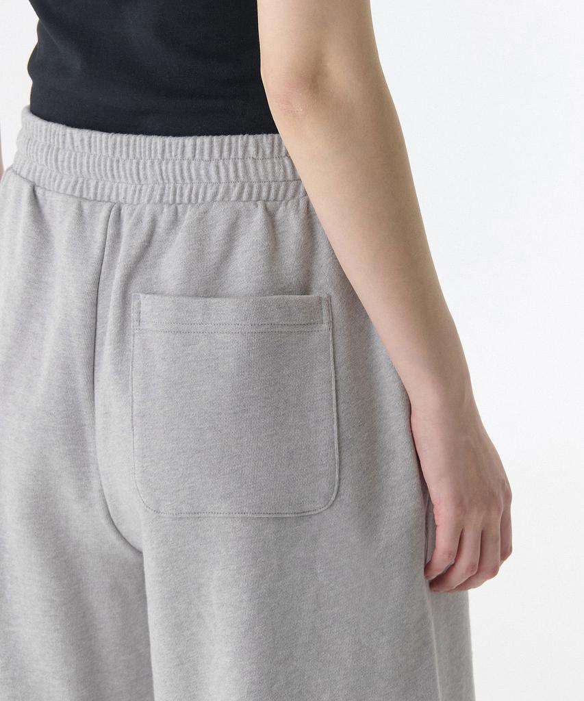 MUSINSA STANDARD WOMAN Женские Бермуды с Одним Складом [Средне-Серый]