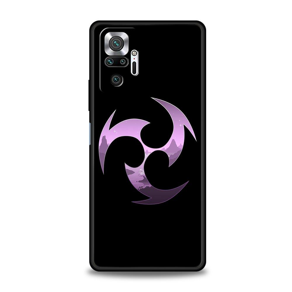 Милый логотип Genshin impact для Xiaomi Redmi Note 11 10 9 8 Pro, чехол для телефона 10S 9S 7 8T 9T 9A 8A 9C K50 K40 Gaming 11T 5G, мягкий чехол