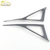 Kustu Front Triangle Trim Center Console Bright Strip for 21 Interior Car Accessories Modification.