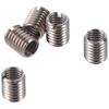 5Pcs M10 12mm Male Thread Adapters Stainless Steel Insert Kit Durable Thread Repair Adapters