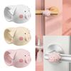 3Pcs Cartoon Wall Protector Silicone Doorknob Bumper Pad  for Bedroom