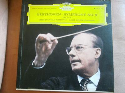 LP Пластинка ЛЮДВИГ ВАН БЕТХОВЕН, БЕРЛИНЕР ФИЛ - Симфония №. 3 "Eroica" LPM18814 Deutsche Grammo US Классика Б/У