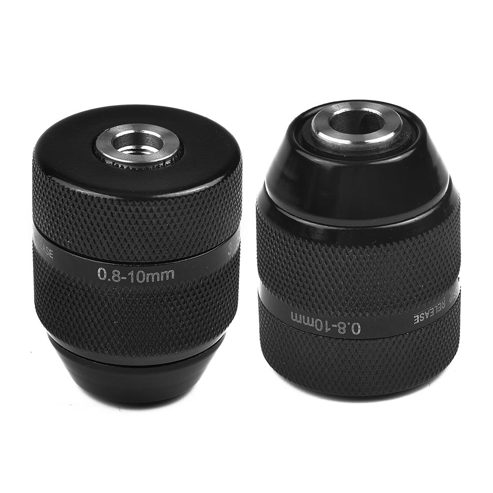0.8mm-10mm сверлильный патрон 3/8-24UNF сверлильный патрон для ручной электрической дрели без ключа