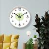Simple Wall Clock Cute Digital Clock Wall Decor Quartz Watch  Living Room