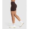 Gymshark Sweat Seamless Shorts Heritage Brown B6a4s Ncnz