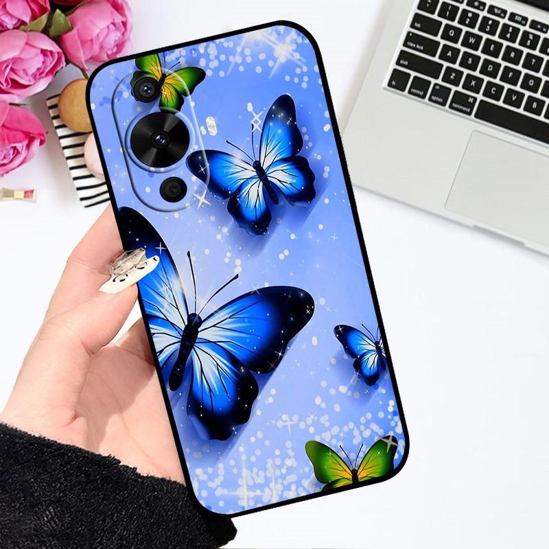Чехол для Huawei Nova 12S Nova12S Милый Мультяшный Чехол Мягкий Силиконовый Чехол для Телефона Для Huawei Nova 12S Бампер Астронавт Раскрашенные Чехлы