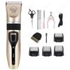 Professional Dog Clipper Dog Hair Clippers Grooming (Pet/Cat/Dog/Rabbit) Haircut Trimmer Shaver Set Pets USB Pet Hair Clipper