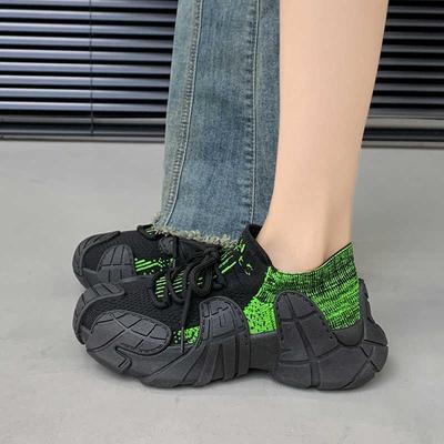 Модная демисезонная обувь на толстом каблуке, осенние ботинки, баскетбольные ботинки и ботинки женские, белые кроссовки женские, спортивная женская обувь, заказать Tenks