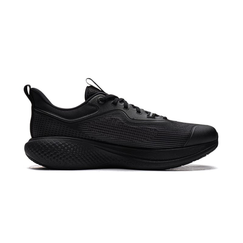 Li Ning SOFT GO 3 Низкие Повседневные Кроссовки Мужские Черные AGLW001-1
