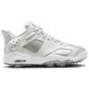 Мужские кроссовки Air Jordan 6 Retro Low Golf Gifting Pack Silver Photon-Dust Metallic-Silver FD6719-001