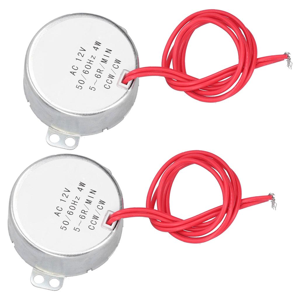 2 шт. Синхронный двигатель переменного тока CCWCW Микроаксессуары для станков AC12V 56 об/мин 4 Вт