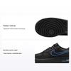 Air Force 1 Lv8 Синтетическая кожа Универсальные Удобные Нескользящие Прочные Низкие Повседневные кроссовки Детские кроссовки Черные IB2883-001