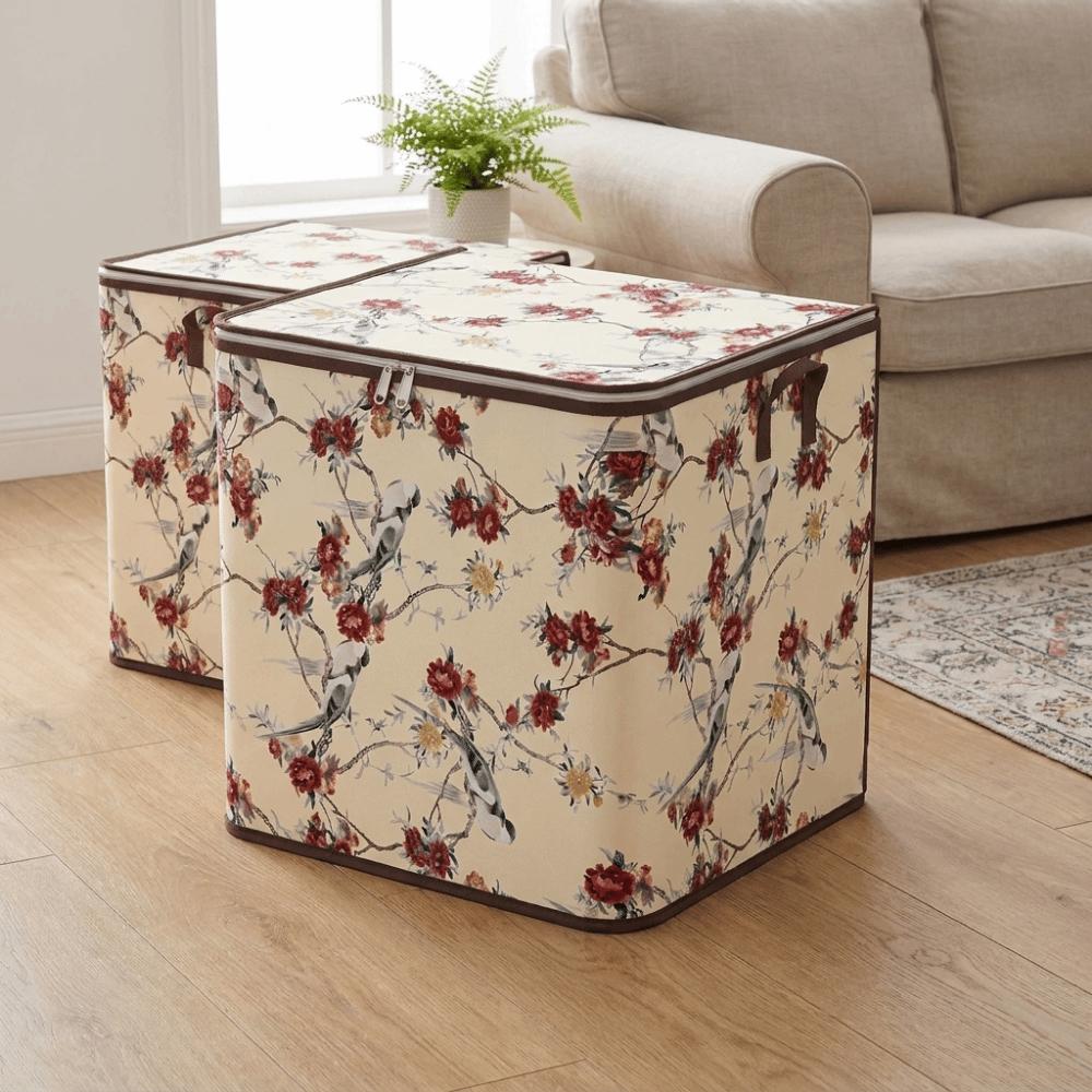 Dust-proof Clothes Quilt Storage Bag Non-woven Fabric Quilt Storage Container Bedding