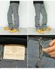 Kojima Jeans 13oz Denim Cargo Made In Pants, Japan, Men's, RNB-1127B-Hickory-36