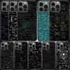 Чехол для телефона с изображением Физики Химии Математики Для Apple Iphone 16 15 Plus Мягкий 13 12 Mini Чехол 11 14 Pro Max Capa X XS XR 8 7 Корпус C