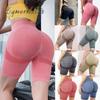 Seamless High Waist Yoga Shorts Women Hip Push Up Leggings Running Fitness Sports Shorts Slim Fit Gym Workout Shorts