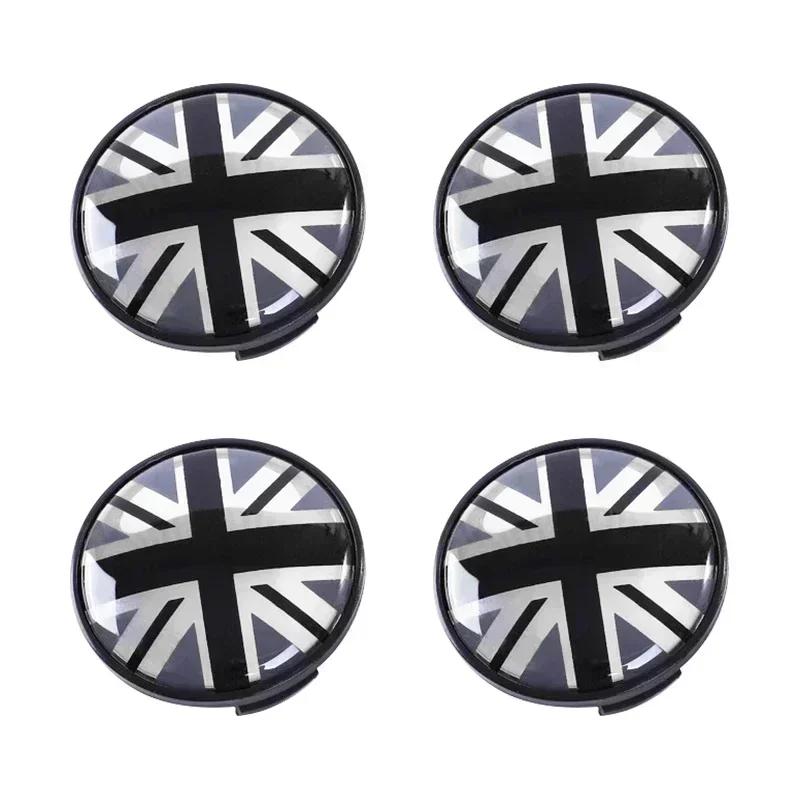 4pcs 54mm 56mm Car Wheel Center Hub Cap Badge Emblem Sticker For BMW Mini Cooper One S JCW R50 R53 R55 R56 R57 R60 F55 F56