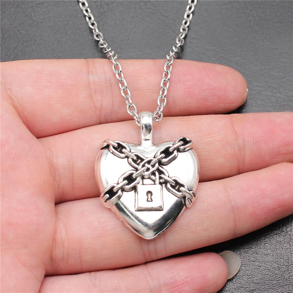 Любовь Сердце Мир 45 см или 70 см Длинная Цепочка Ожерелье Женские Украшения Юбилей Новые Находки и Компоненты