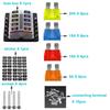 PC Terminal Block Type, 1 In 10 Out Fuse Boxes for Cars, RVs, and Ships, with LED Lights, 12-32V