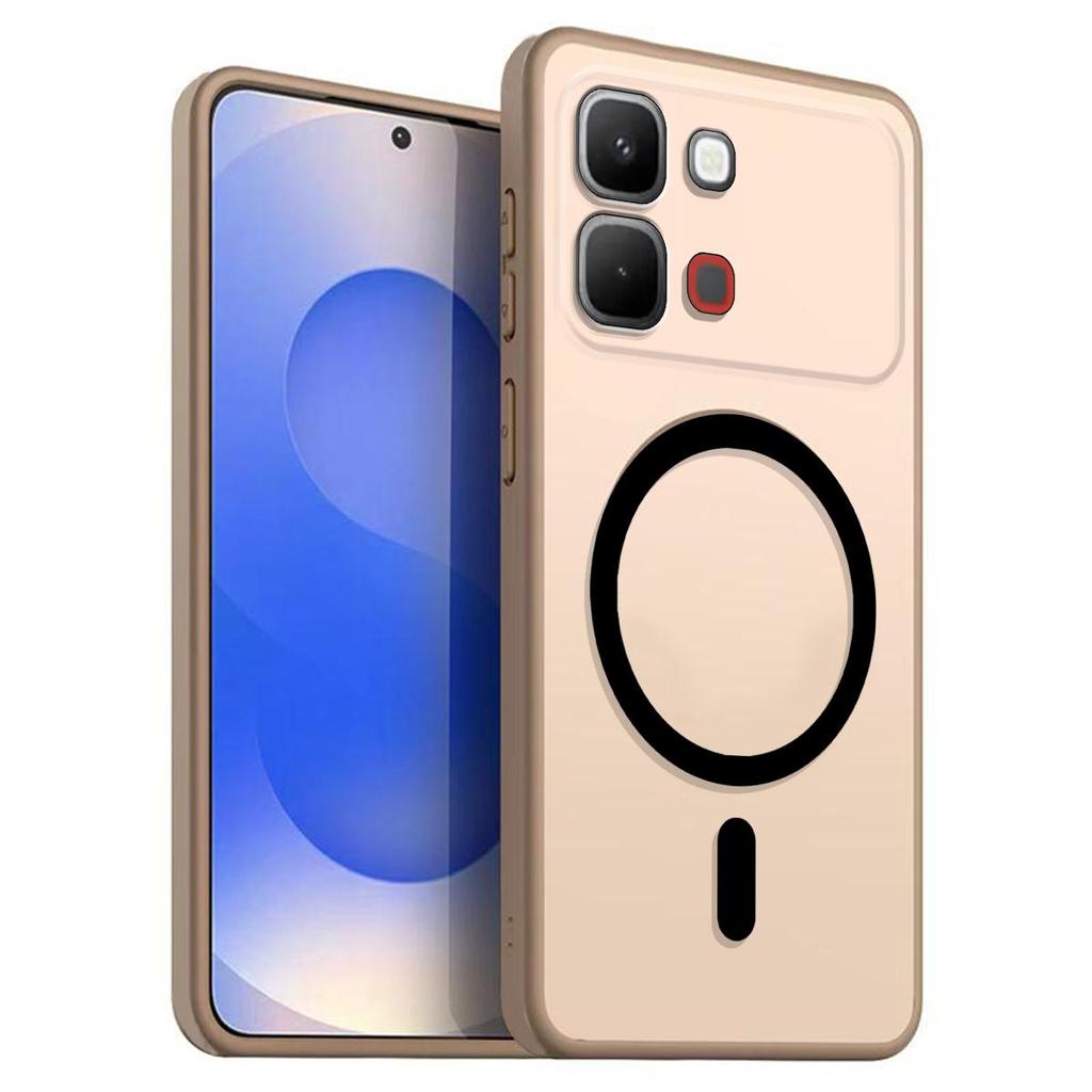 Магнитный железный кольцевой чехол для телефона для infinix NOTE Edge, матовый, мягкий ТПУ, ударопрочный чехол