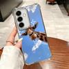 Чехол для телефона с рисунком Жирафа и покрытием для Samsung A17 A07 A37 A57 A16 A56 A15 A55 A14 A54 A13 A53 A26 A36 A25 A35 A24 A34 A2