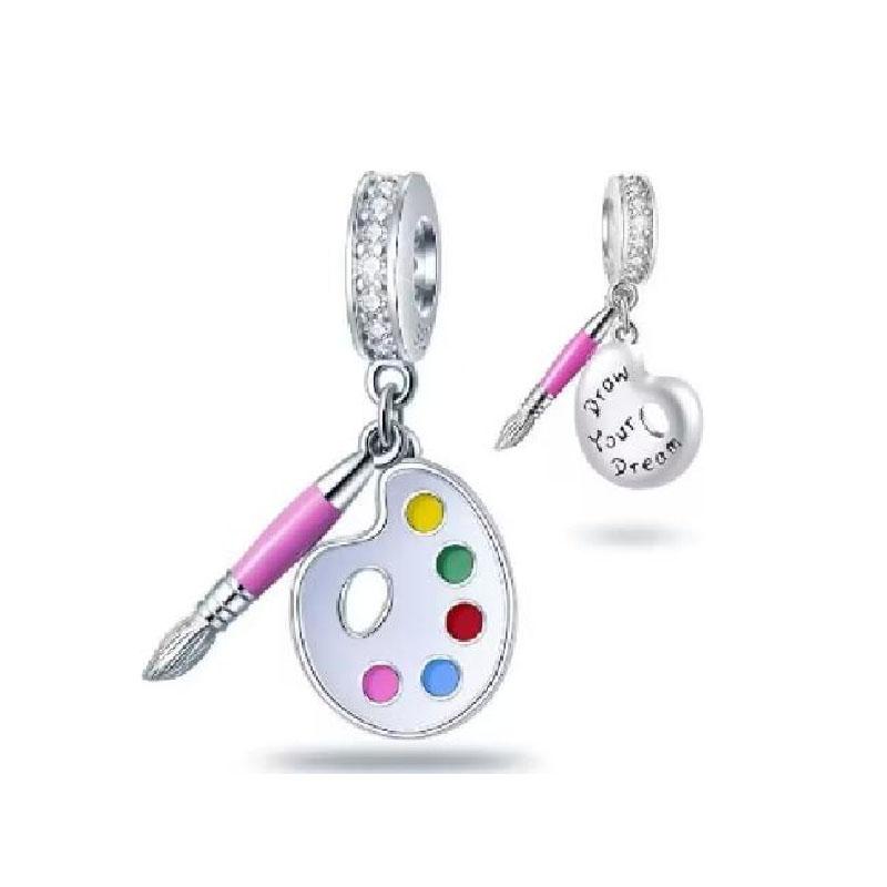 Европа Новый Медный Автомобильный Мотор Шарм Пчела Звезда Ключ Подвеска Бусина Подходит Женский Оригинальный Браслет Ювелирное Изделие Для Подарка