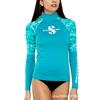 Quick-Dry Long Sleeve SCUBA Swim Shirt: Snorkeling, Surfing, Jellyfish Protection, Elastic Fit, Sun-Protection.