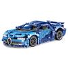Городской скоростной гоночный автомобиль, Bugattied Chiron, сложный вызов MOC, технические 42083, строительные блоки, модель игрушки, кирпичи для детей