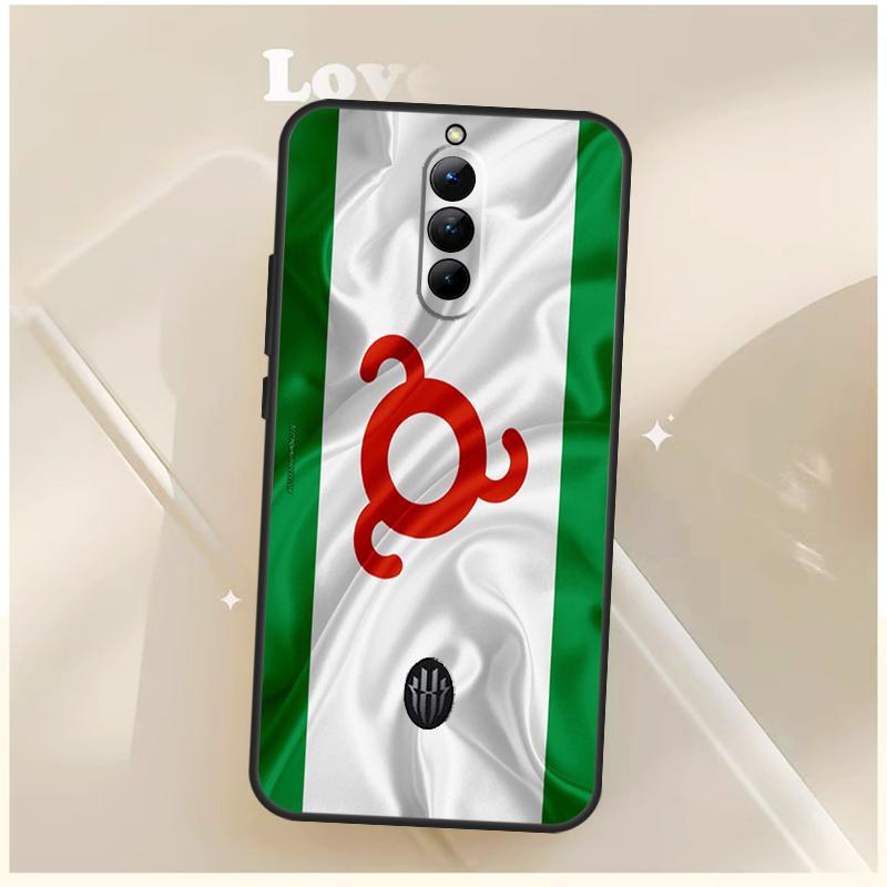 Чехол для телефона Ingushetia Flag для ZTE Nubia Red Magic 10S 9S 8S 8 9 10 11 Pro Plus 6 7 7S 6S Для RedMagic 10 Air Чехол
