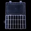 24 Compartment Fishing Tackle Box Fishing Bait Lure Hooks Box Bait Storage Case Organizer Sorting Box Fishing Accessories