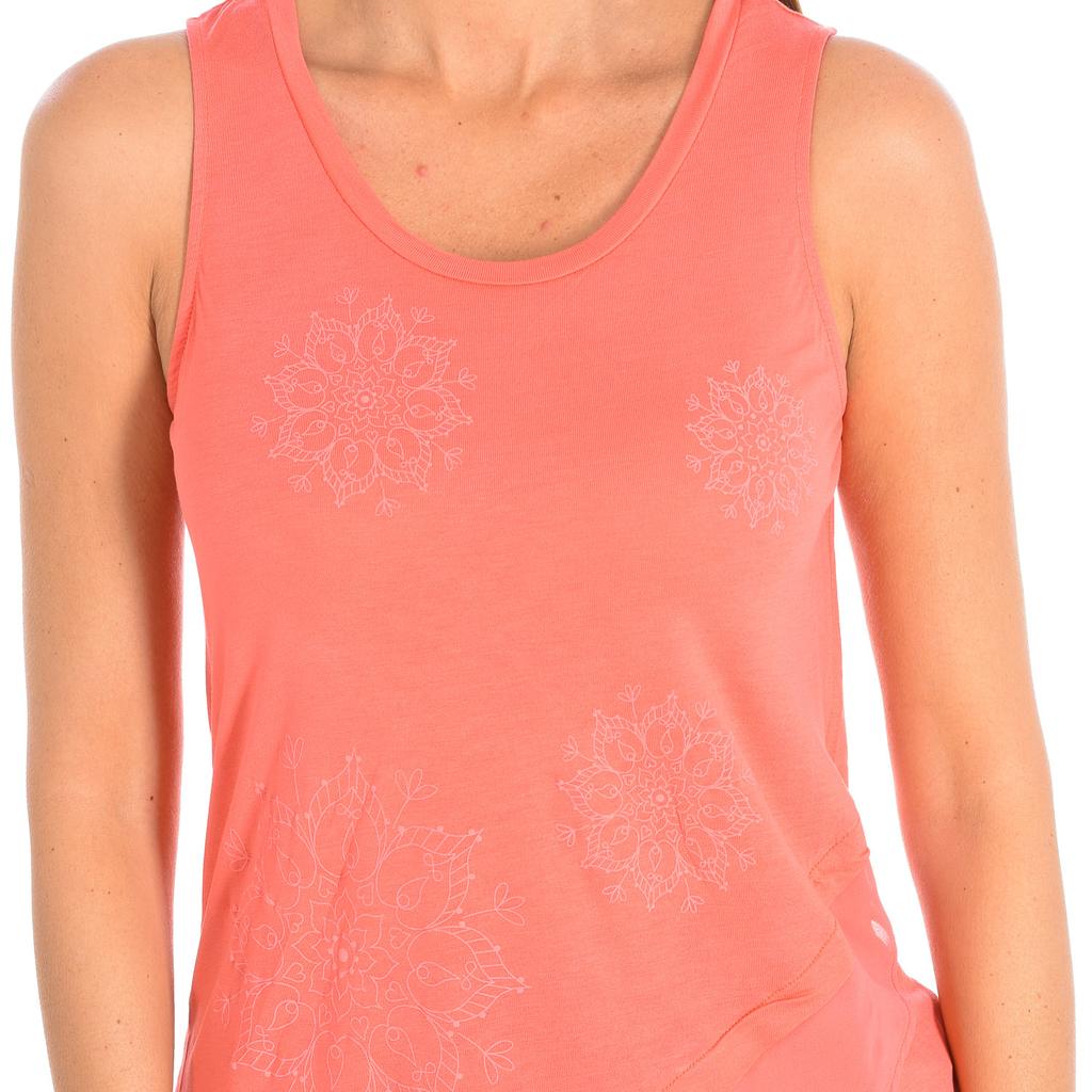 Женская футболка 73T2EX1 с круглым вырезом и широкими бретелями