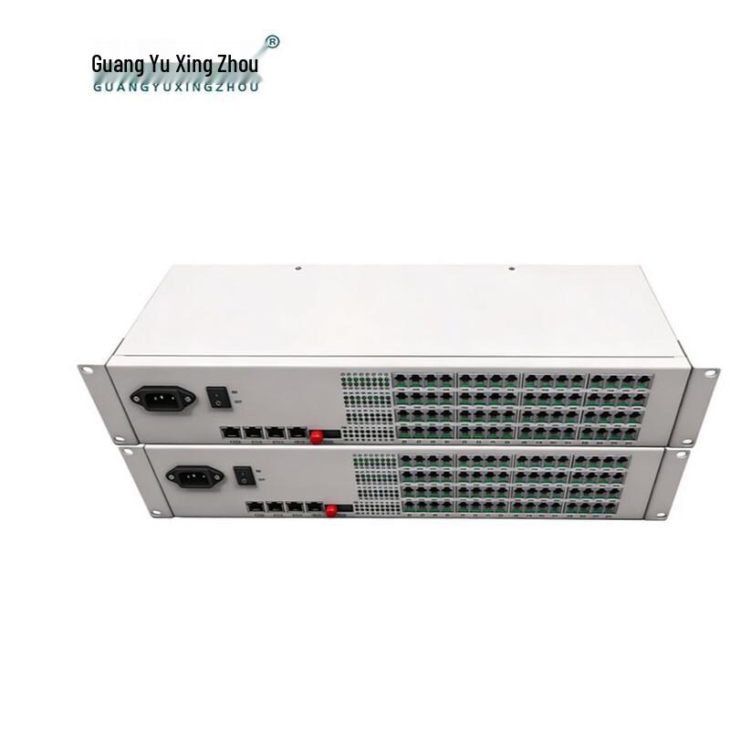 64-Channel PCM Voice Telephone Optical Transceiver