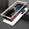 Роскошный силиконовый чехол с покрытием для Samsung Galaxy S24 Ultra Plus, [В комплекте рамка для экрана] Мягкие мраморные геометрические противоударные чехлы