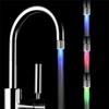 Светодиодная потоковая лампа для крана, 7 цветов, переменный свет, смеситель для душа, датчик давления, температура в ванной, кухонные аксессуары