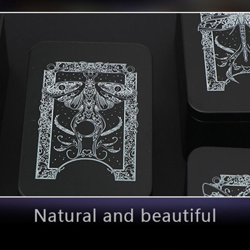 Прямоугольная коробка для Таро Контейнер для игральных карт Чехол для хранения украшений Упаковочная коробка