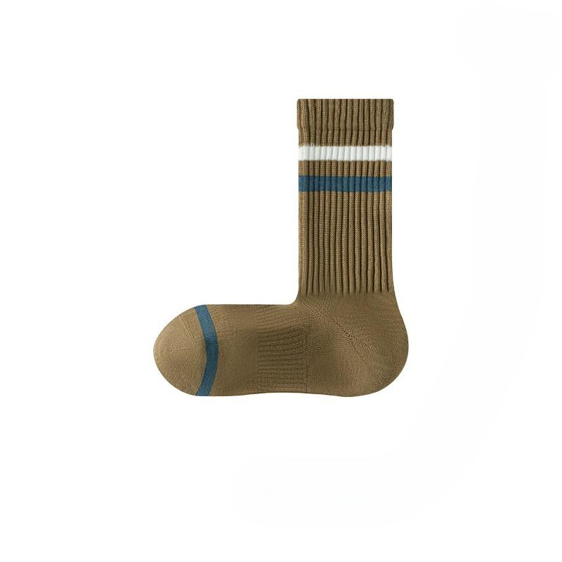 Мужские осенние повседневные носки с алоэ вера, смягчающие, антибактериальные, дезодорирующие, против образования катышков, спортивные носки под прямым углом