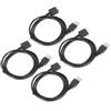 4PCS PVC Mp3 Data Cable Professional Data Transmission Charging Wire for SONY Walkman
