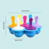 7 отверстий DIY Ice Cream Pops Силиконовая форма для мороженого, шарики для мороженого, формы для фруктового мороженого, детские фруктовые шейки, аксессуары для домашней кухни, инструмент