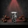 Gothic Style Metal Water Cup Thermochromic Color-Changing Cup, Horror Theme Cold Drink Spooky Prison Hand Design Mug Tumbler, Wide Mouth for Halloween