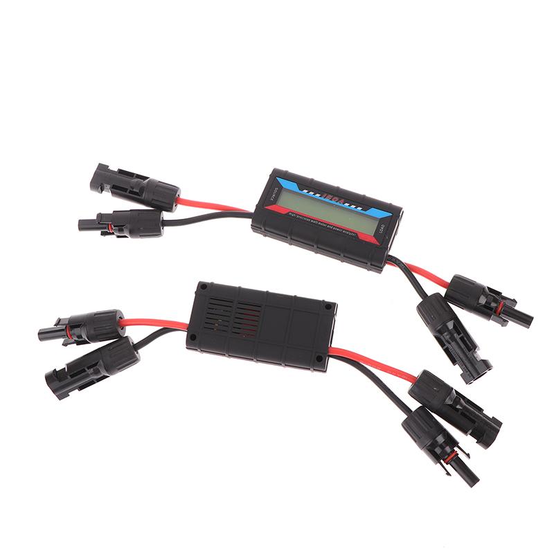 150A/200A Solar Energy Tester With Photovoltaic Connector Power Meter RC Model Aircraft Power Meter Analyzer Current Power Meter