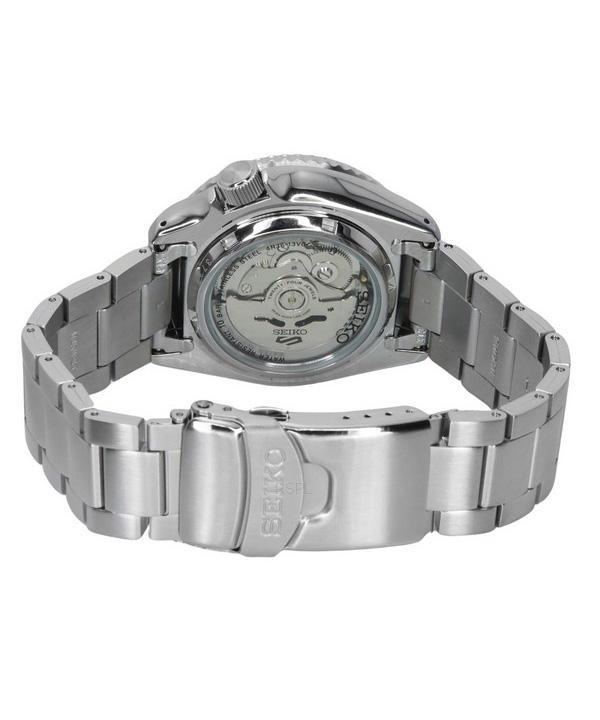 Seiko 5 спортивных SKX Style New Double Hurricane Special Edition с оранжевым циферблатом, автоматические мужские часы SRPK11K1 100M