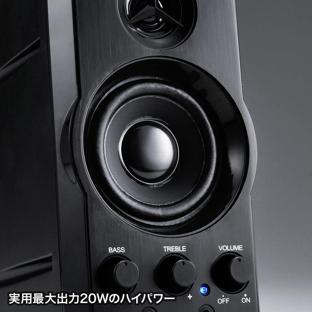 Sanwa Supply Мультимедийный динамик MM-SPL6BKN