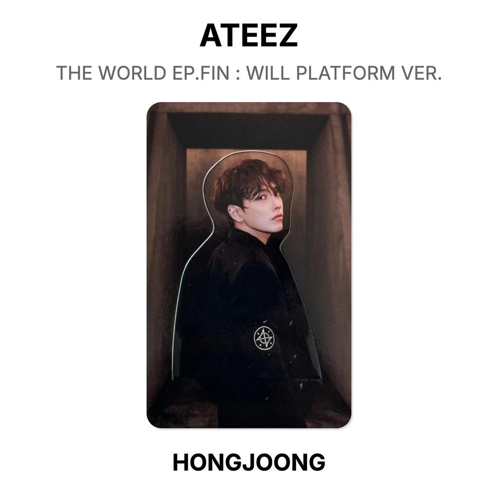 ATEEZ МИР EP.FIN : ВЕРСИЯ ПЛАТФОРМЫ WILL. Официальная фотокарта