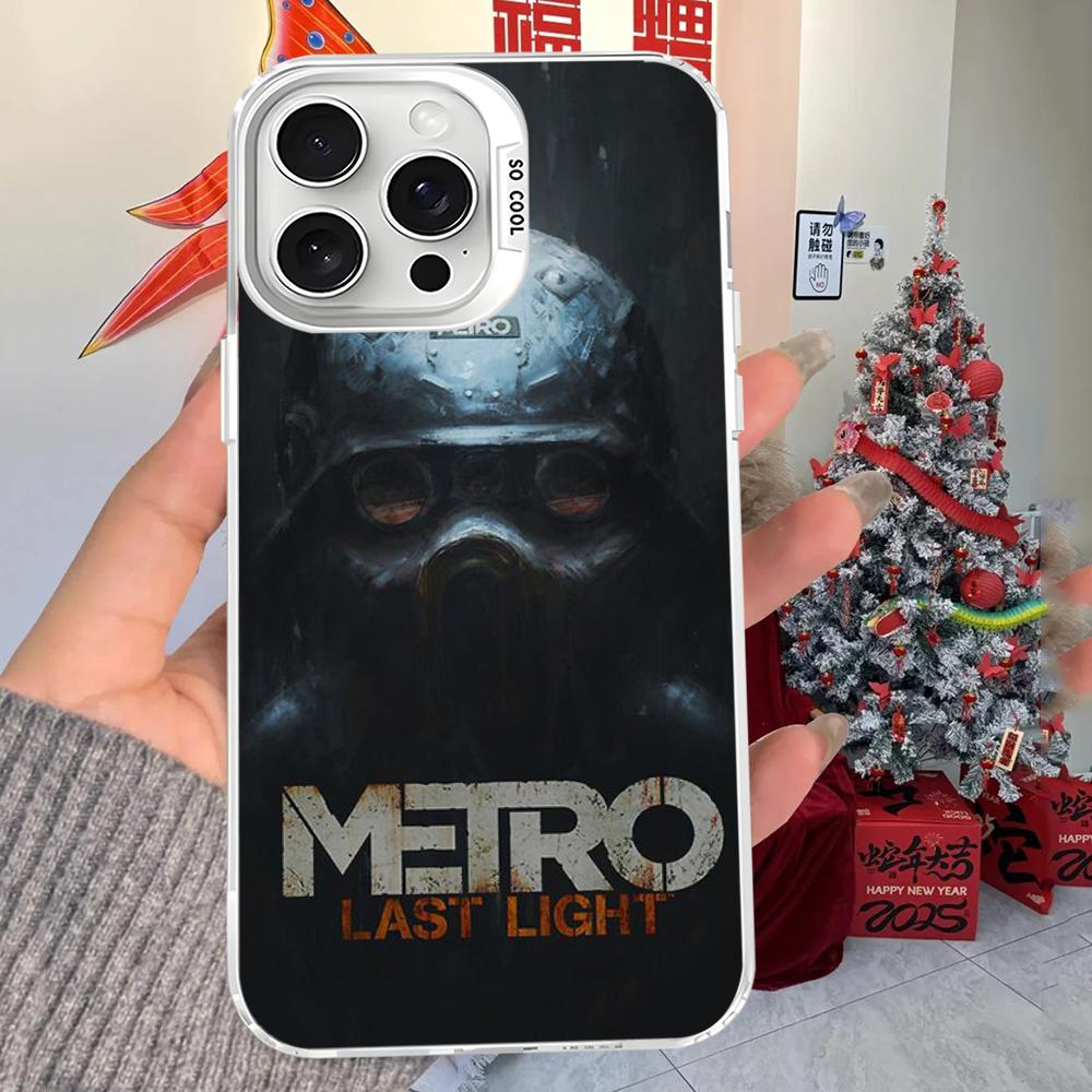 Чехол для телефона Metro для iPhone 16 15 14 13 12 11 Pro Max X XR XSMAX 8 7 Plus Матовый Ударопрочный Задний Чехол